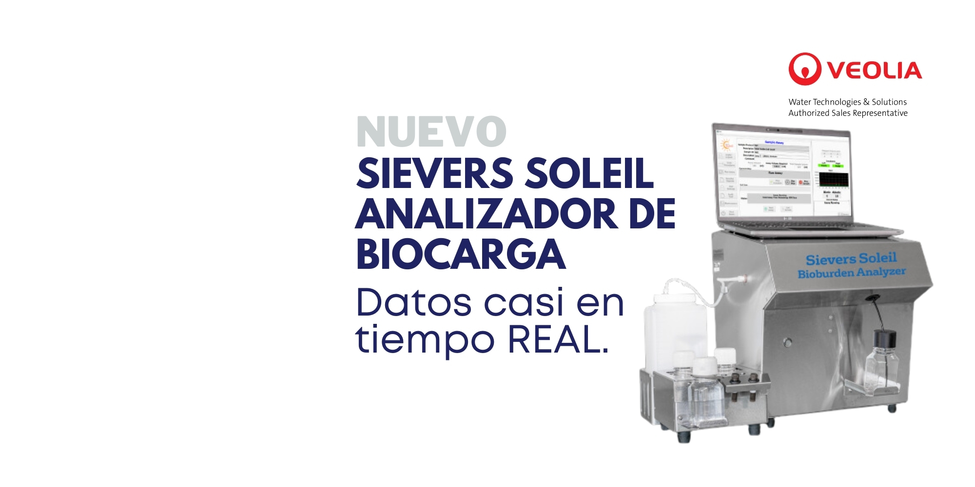 Sievers Soleil de Veolia completa la primera oferta integral de pruebas microbianas y control de contaminación de la industria